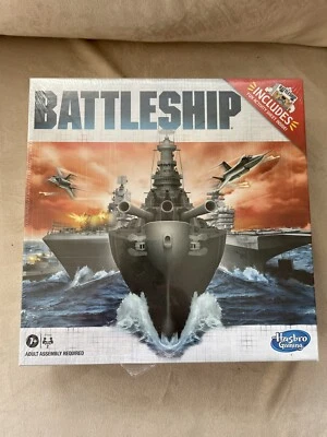 BattleShip Board Game Complete By Hasbro Includes Activity Sheet New Sealed - Image 1 of 3