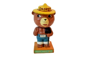 Vintage 1960's SMOKEY the BEAR Bobblehead Nodder Rare - Picture 1 of 6