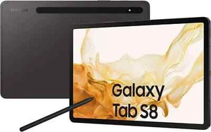Samsung Galaxy Tab S8 - 128GB - Graphite - WiFi + 5G - Excellent Condition - Picture 1 of 2