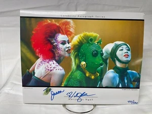 Star Wars Autograph 11x14 Mercedes Ngoh Jabba's Dancer Return of the Jedi - Picture 1 of 1