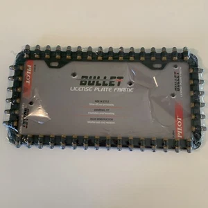 Bullet BULLITT License Plate Frame Great For Mustang BULLITT RARE NEW - Picture 1 of 5