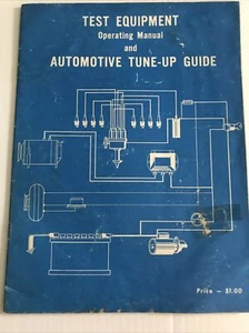 Guía de puesta a punto automotriz y manual de operación de equipos de prueba vintage 98-5015 - Imagen 1 de 3
