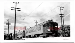 25A734 RP 1943 PACIFIC ELECTRIC RAILWAY CAR #4506 SPEED SHOT ON SOUTH DIV - Bild 1 von 1