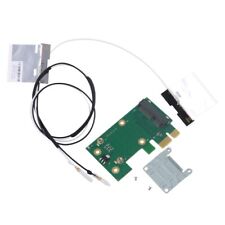 Mini PCI-E to PCI-E Laptop Card Adapter Converter WiFi Antenna