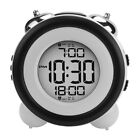 Digital Alarm Clock,Time Date Display Twin Bell Very Loud For Heavy5669