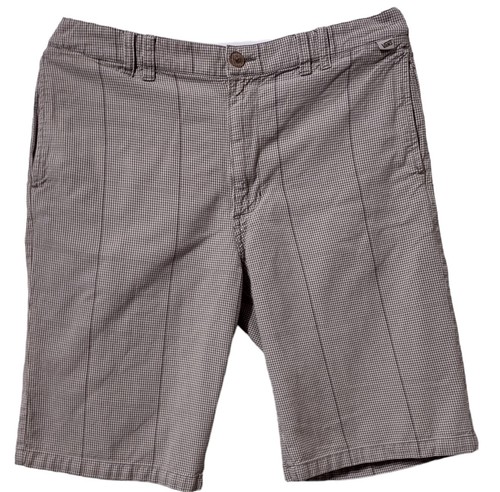 Pantaloncini da parete uomo Vans Off The ‎ taglia 32 tasche skater logo 11 cuciture interne pied de poule