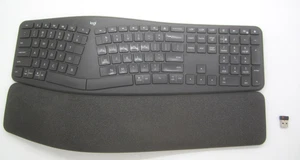 Teclado Qwerty ergonómico inalámbrico Logitech ERGO K860 - Teclado dividido - Imagen 1 de 6