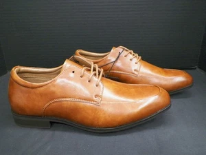 George Men's Tommyy Oxford Dress Shoes Tan Brown Size 13 - Picture 1 of 8