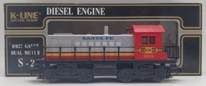 K-Line K-2313 O Gauge Santa Fe S-2 Switcher Diesel Locomotive #2313 EX/Box - Picture 1 of 8
