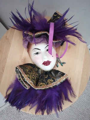 Colgante de pared Reations Small Lady Face Mack Foto 1 de 4