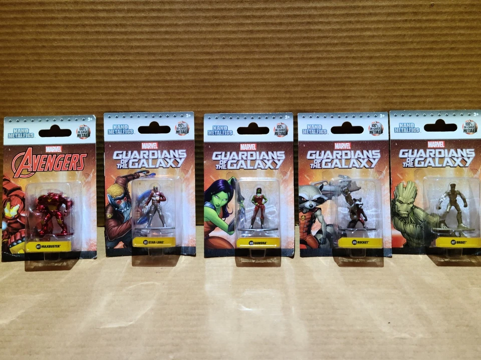 Nano Metalfigs Jada Toys Marvel Avengers Captain America Mv10