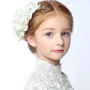 Rhinestone Flower Comb Crystal Bridal Accessory Decorative Hair Bride - Picture 1 of 12