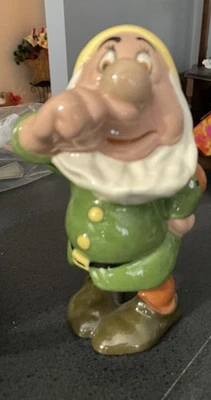 Figura de colección Disney Evan Shaw "Sneezy" Amer. Cerámica Foto 1 de 4