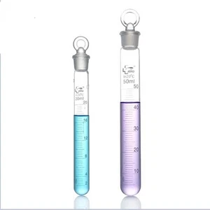 Lab glassware beaker flask biology Bottle Chemistry test tube 1-100ML Laboratory - Picture 1 of 14