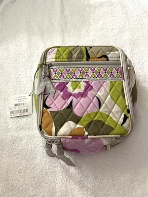 Bolsa tote Vera Bradley acolchoada floral lancheira Portobello Road - Imagem 1 de 3