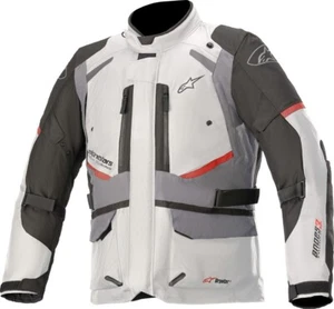 Giacca moto touring Alpinestars Andes V3 Drystar grigio chiaro ice mis. M - Imagen 1 de 2