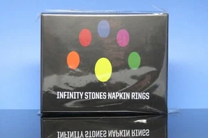 Juego de anillos de servilleta Avengers Infinity Stone sellado de fábrica nuevo sin abrir - Imagen 1 de 2