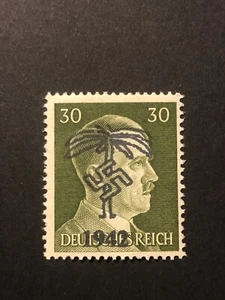 Deutschland Zweiter Weltkrieg Propaganda Überdruck (NORDAFRIKA) 30 Rpf. Neuwertig / s49 #b23 - Bild 1 von 2