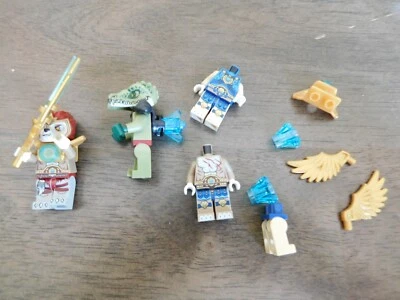 Lego legends of Chima Minifigures and parts Lavel and Crocodile Minifigs lot  - Image 1 of 3