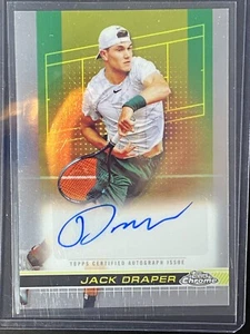 JACK DRAPER 2024 TOPPS CHROME TENNIS #TCA-JDR AUTOGRAPH AUTO (2nd) - Picture 1 of 2