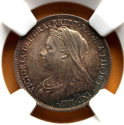 Great Britain 1901 Six Pence NGC Graded MS 65  - Image 1 of 4