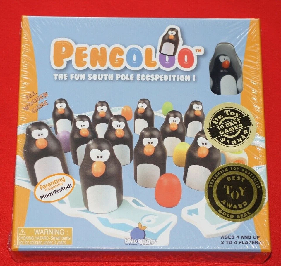 Pengoloo Wooden Penguin South Pole Eggspedition Game Brand New Sealed - Image 1 of 4