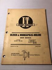 b I &T Implement & Tractor Shop Service Manual Oliver & Minneapolis Moline O-26
