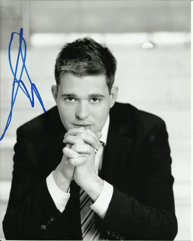MICHAEL BUBLE SIGNED PHOTO UACC REG 242 (2) Cover