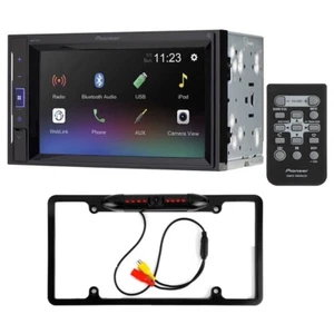 New Pioneer DMH-241EX Double-DIN Bluetooth Car Stereo with Backup Camera Package - Picture 1 of 7