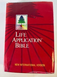 Life Application Bible New International Version Hardcover 1991 Tyndale - Picture 1 of 14