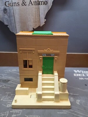 Juego de Muppets de Juguete Hooper's Store Casa de Juego Plaza Sésamo Playskool 1983 De Colección Foto 1 de 4