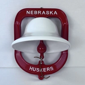 NCAA Fútbol Nebraska Corn Huskers Spirit Bell Longview Latón y Aluminio Deportes - Imagen 1 de 6