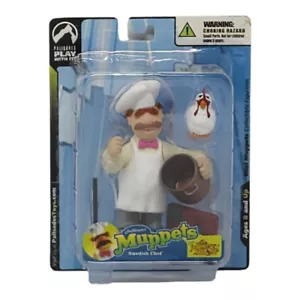 Palisades Mini Muppets Chef Collectible Figurine - Iconic Muppet Culinary Expert - Picture 1 of 2