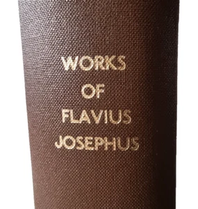 The WORKS Of FLAVIUS JOSEPHUS / Wm WHISTON / 1837 / Complete in One Volume - Picture 1 of 24