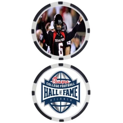 Graham Harrell Texas Tech College Football Hall of Fame Chip - Image 1 of 2