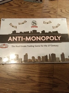 Anti-Monopoly Finance Board Game University Games NEW SEALED FREE SHIPPING - Picture 1 of 2