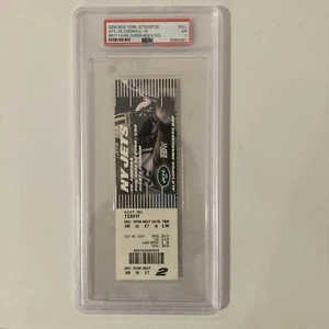 BRETT FAVRE 2008 NY JETS-FULL CAREER HIGH 6 TD'S PSA 7 RARE NO GRADE HIGHER - Imagen 1 de 5
