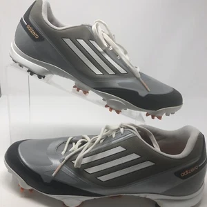 Adidas Adizero Tacchetti Comfort Grigio Argento con Arancione e Nero UOMO Taglia 11 - Foto 1 di 9