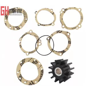 Impulsor de bomba de agua flexible motor Indmar 4/6 Cly y Gov Eng Marine NUEVO - Imagen 1 de 11