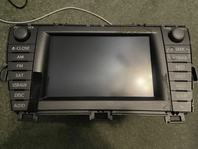 toyota prius denso radio 2014 E7039 - Image 1 of 4