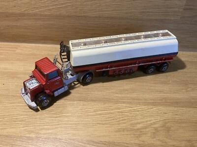 Matchbox Superkings K-115 /k-16 Ford Cab & Articulated Tanker Trailer -  Texaco - Image 1 of 4