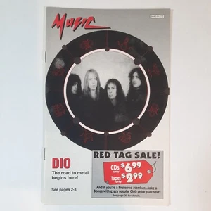 Columbia House Music Catalog 1994 Dio Strange Highways Heavy Metal - Foto 1 di 2