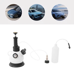 2 L Brake Clutch Bleeding Pump Manual Pressure Fluid Bleeder Tool Kit - Bild 1 von 13