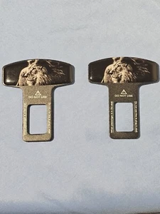 2x Universal Aluminum Interior Buckle Insert Clip Alpha Lion - Bild 1 von 2