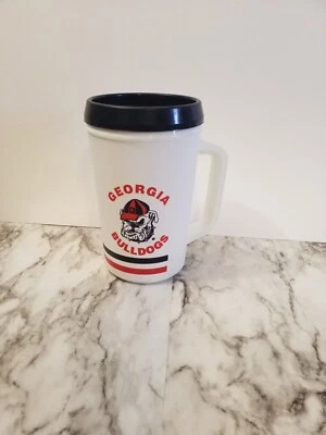 Vintage Georgia Bulldogs 80s Aladdin Mug USA - Image 1 of 4