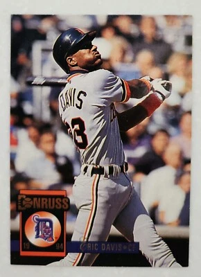1994 Donruss Eric Davis #618 Baseball Card - Image 1 of 2