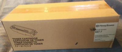 Pitney Bowes Tóner 647-7 6477 Negro Nuevo Cartucho Impresora Láser Alto Rendimiento Foto 1 de 2