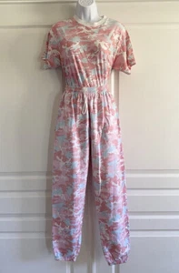 KYLIE Pink Woodland Camo 2 Piece Sweat Outfit S/M - Picture 1 of 8