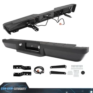 For Ford Ranger 1993-2011 Fleetside/Styleside Black Rear Step Bumper Assembly - Picture 1 of 21