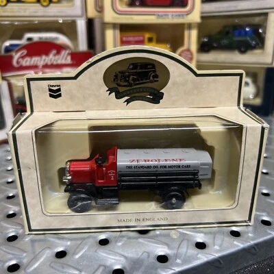 CHEVRON COMMEMORATIVE MODEL ZEROLENE 1911 CHAIN DRIVE TANK TRUCK MADE IN ENGLAND - Image 1 of 4